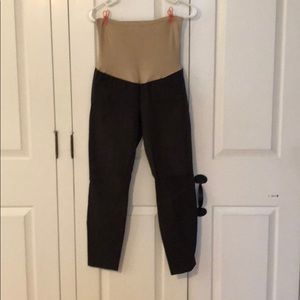 Gap over the belly maternity work pants